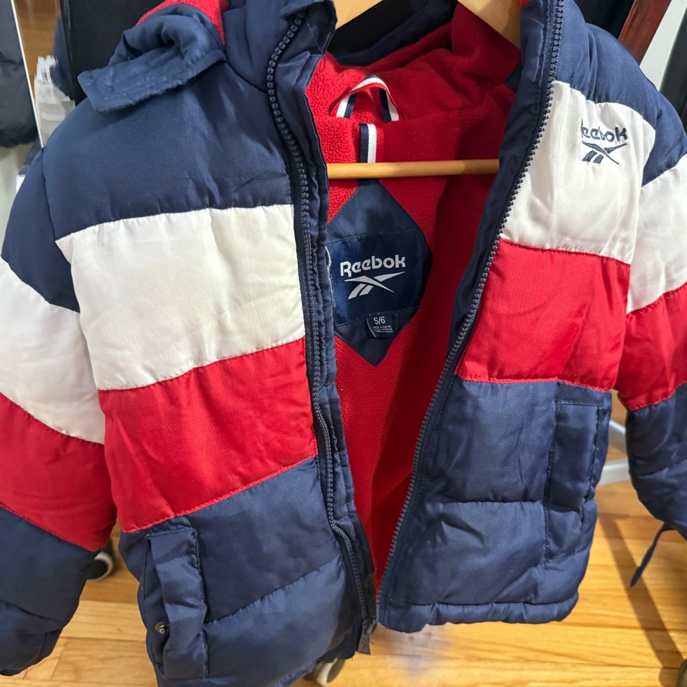 Reebok Red and Navy Jacket